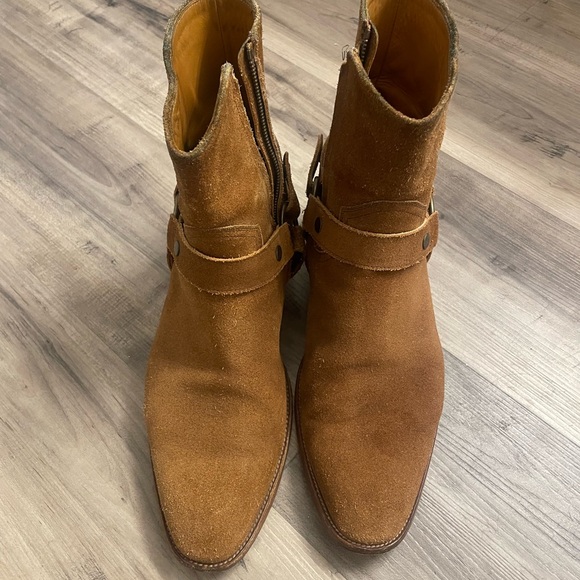 Saint Laurent Harness Boots SZ 43 1/2 - Picture 2 of 11